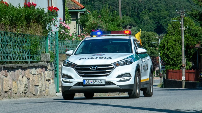 Polícia. Ilustračná snímka.