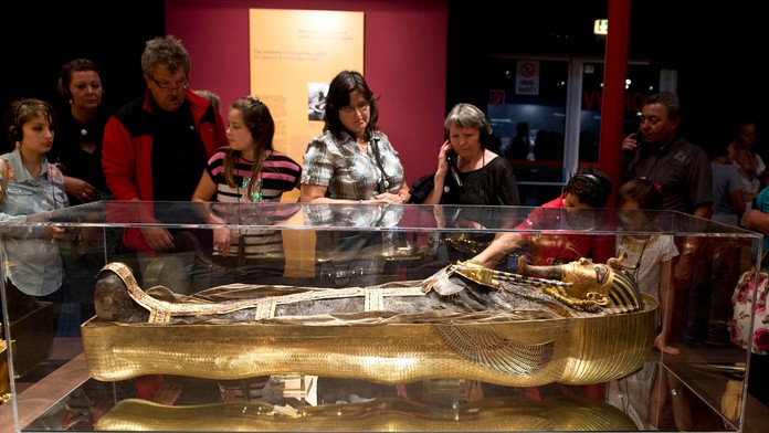 Vystava Tutanchamon.