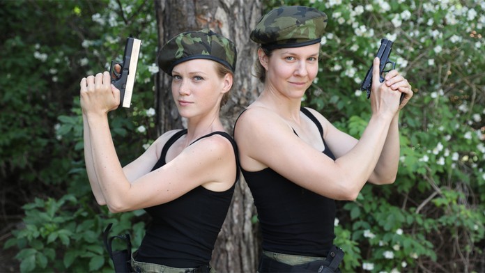 Zuzka Porubjaková s novým účesom.