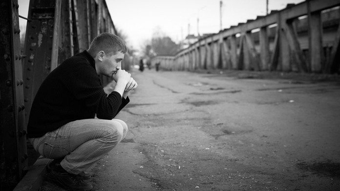 Nezamestnaný alebo zúfalý muž