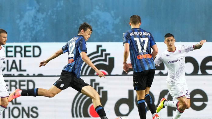 Futbalista Atalanty Giorgio Scalvini.