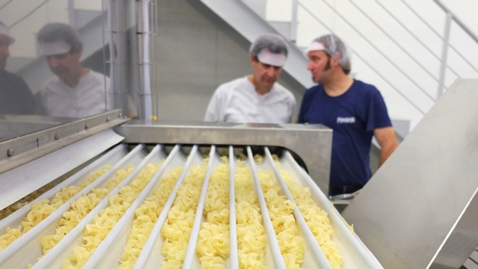 Výrobňa cestovín v Spišskej Novej Vsi.