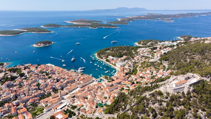 Ostrov Hvar v Chorvátsku