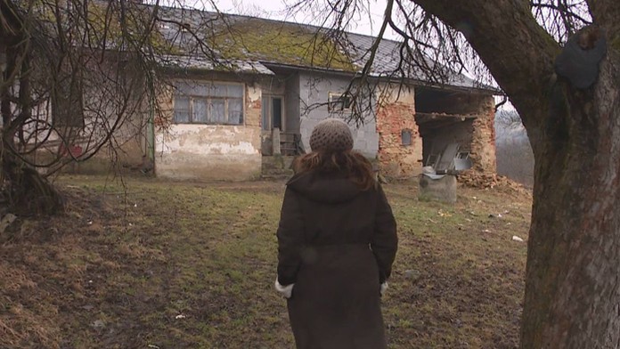 Reportérka magazínu Reflex Denisa Czibulka na Jasenovských lazoch.