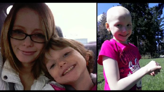 Mykayla Comstocková s matkou