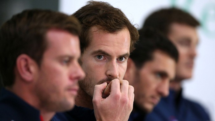 Britský tenista Andy Murray.