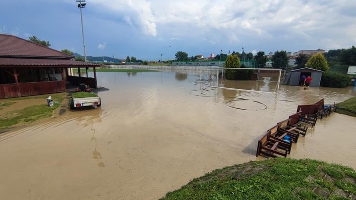 Zaliate ihrisko v Starej Ľubovni.