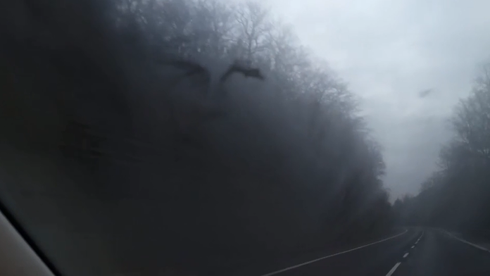 Takáto tvár sa mu zjavila na skle.