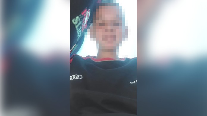 Na snímke stratený Denis, ktorého v nedeľu našli.