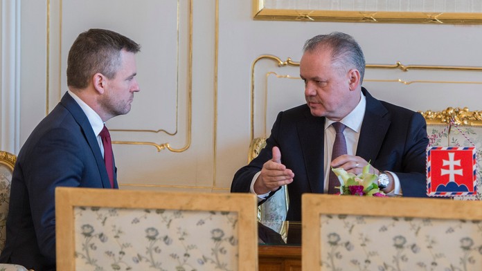 Peter Pellegrini u Andreja Kisku