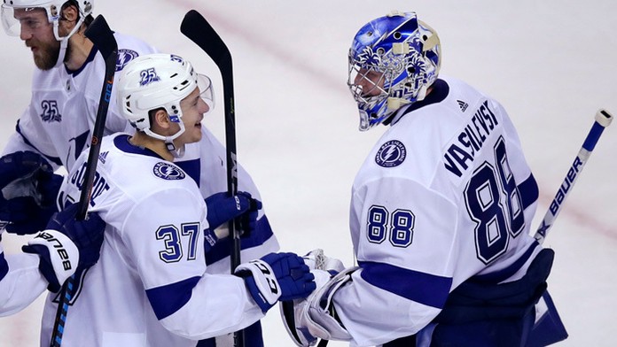 Hokejisti Tampy Bay Lightning.