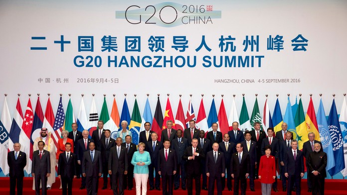 Lídri krajín G20 