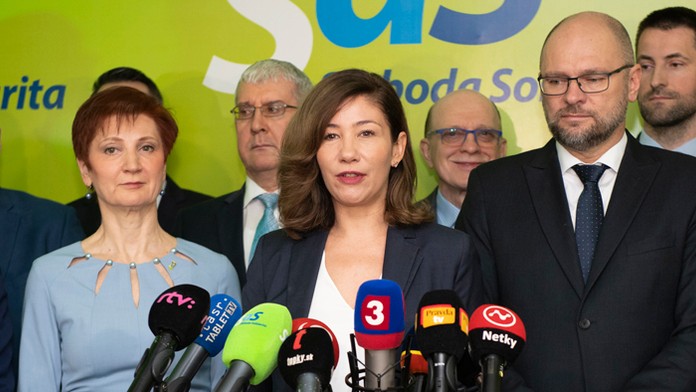 Líder strany Sloboda a solidarita Richard Sulík. 