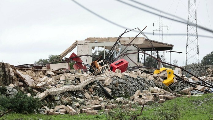 Tornádom zničené mesto Modica.