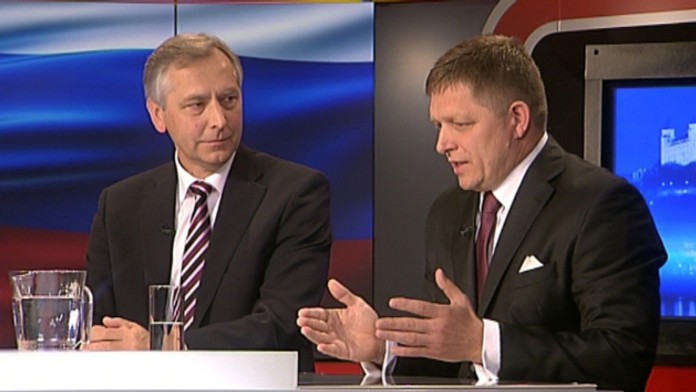 Figeľ a Fico v relácii Na telo