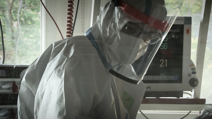 Horskí záchranári počas zásahu v Západných Tatrách.