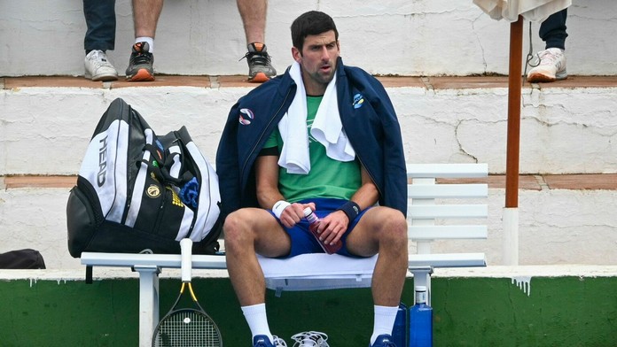 Tenista Novak Djokovič.