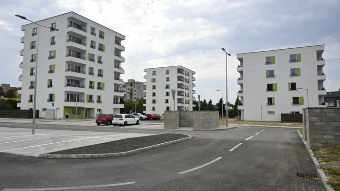 Na snímke sú novostavby