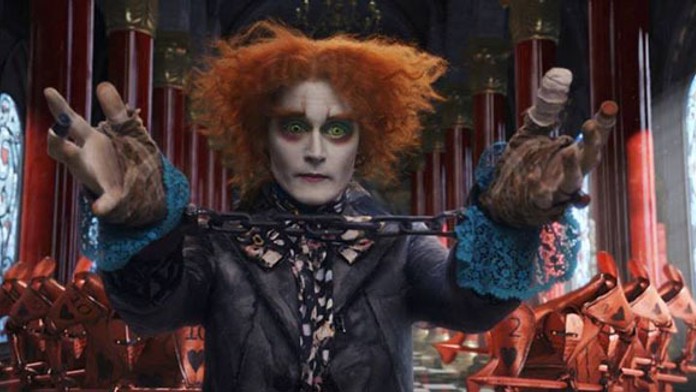 Johnny Depp vo filme Alica v krajine zázrakov