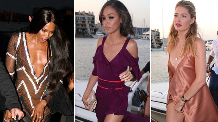 Modelky nechýbali na večierku Leonarda DiCapria