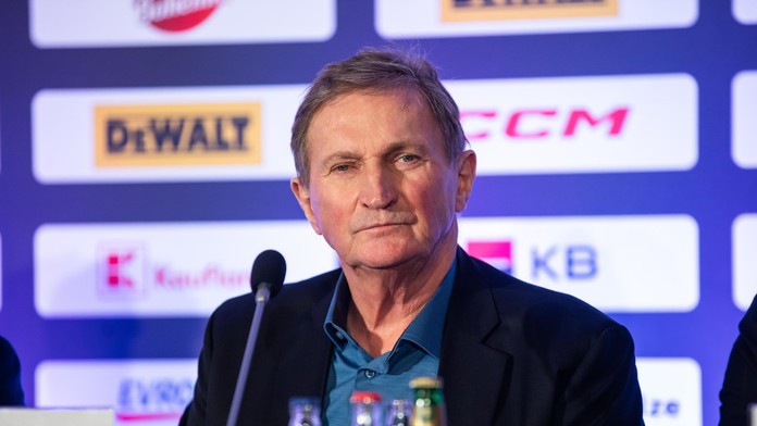 Prezident českého hokeja Alois Hadamczik.