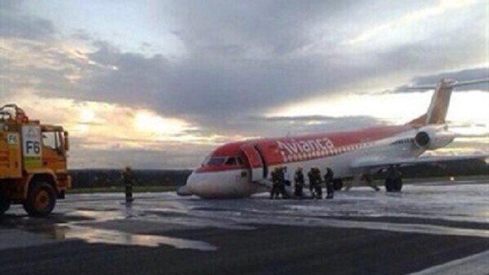 Lietadlo Fokker v Brazílii.