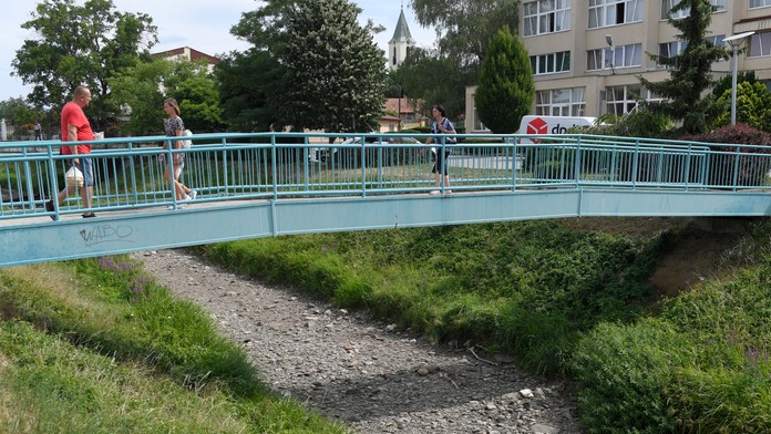 Do koryta rieky v Moldave nad Bodvou sa vrátila voda. Pomohol dážď