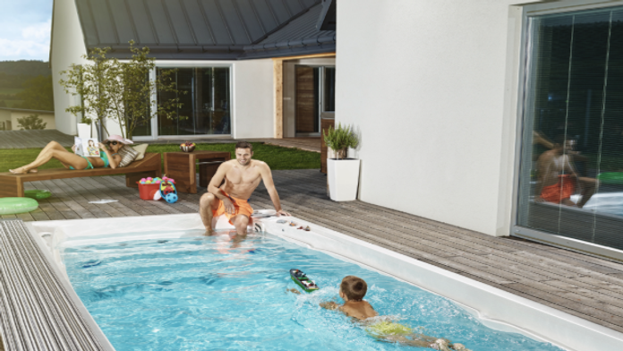 Swim spa a wellness: Ako si vytvoriť luxusné kúpele doma