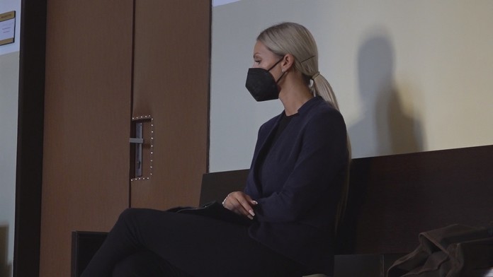 Obžalovaná Lucia Kristová 