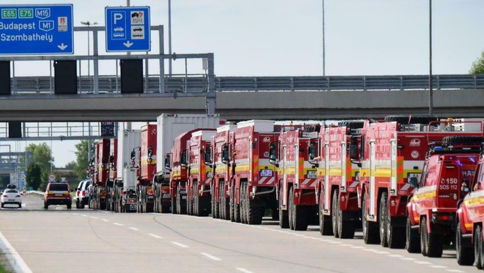 Slovensko vyslalo na pomoc s požiarmi do Grécka hasičov