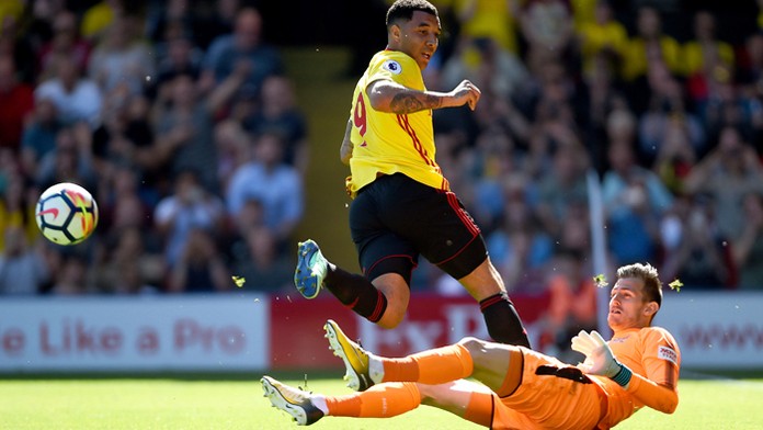 Troy Deeney neprekonal Martina Dúbravku ani po dorážke.