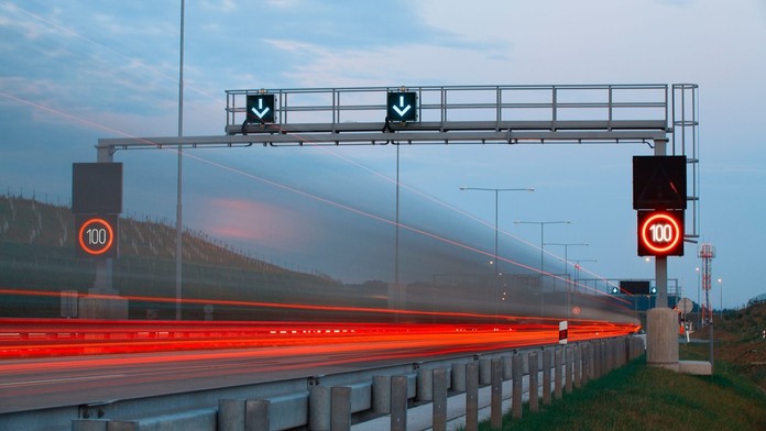 Diaľnica v Česku (ilustračná snímka)