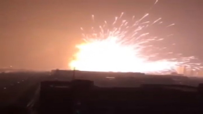 Výbuch v Číne mal obrovskú silu