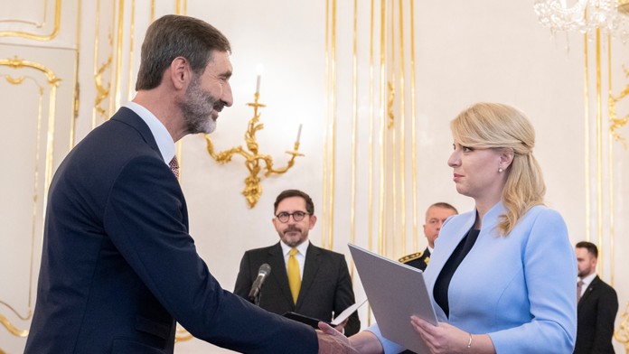 Juraj Blanár a Zuzana Čaputová