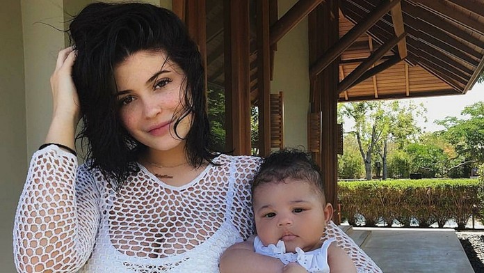 Kylie Jenner s dcérkou Stormi