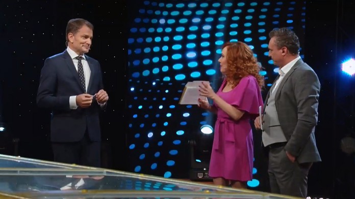 Igor Matovič v očkovacej lotérii.