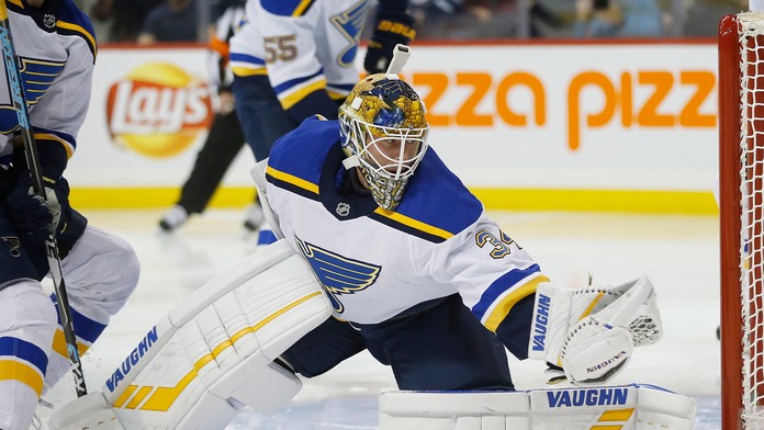 Jake Allen nepustil za chrbát jedinú strelu Winnipegu.