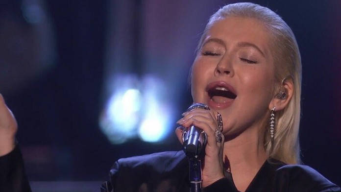 Christina Aguilera na American Music Awards 2017