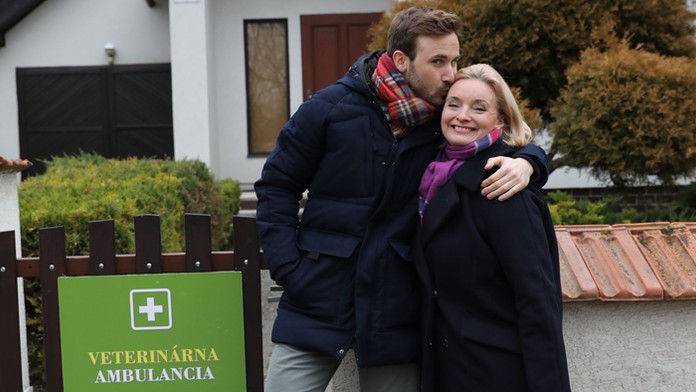 Marek Fašiang alias Tomáš a Eva Pavlíková ako svokra Marika