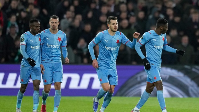 Slavia uhrala v prvom štvrťfinále Európskej konferenčnej ligy cennú remízu