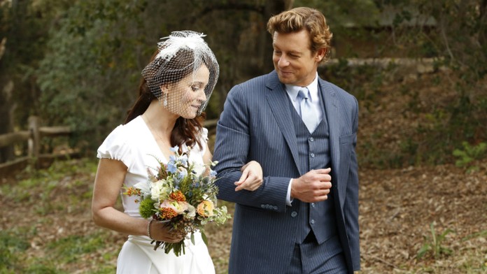 Mentalista - Lisbonová a Jane (Robin Tunney a Simon Baker)