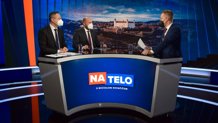 Ladislav Kamenický a Jaroslav Naď v Na telo.