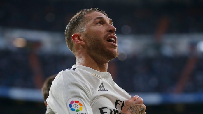 O jeden z gólov Realu sa postaral Ramos.