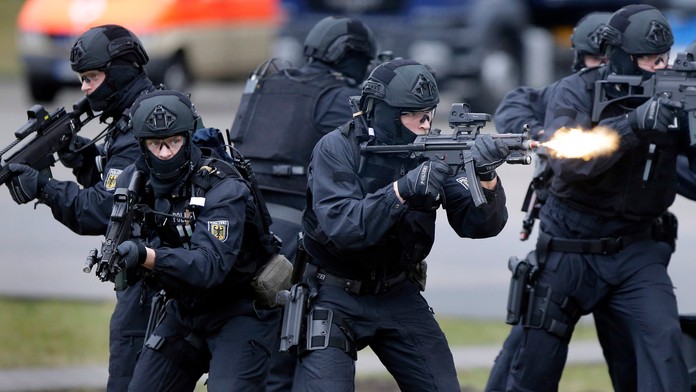 Nemecká polícia - ilustračné foto.