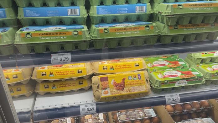 Štatistický úrad zverejnil nové dáta. Pozrite si, ako drasticky zdraželi vajcia