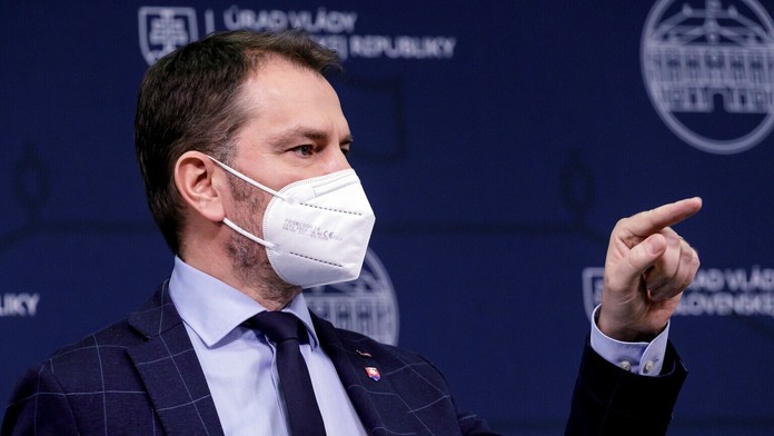 Na snímke podpredseda vlády a minister financií SR Igor Matovič