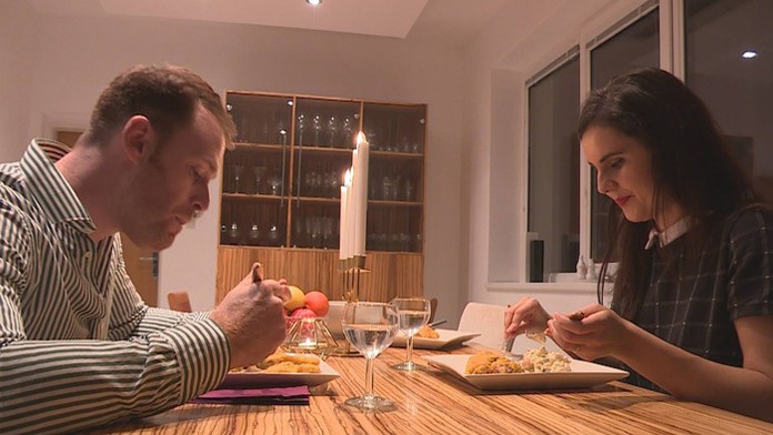 Foodblogerka Kristína Suchánková s manželom Adamom.