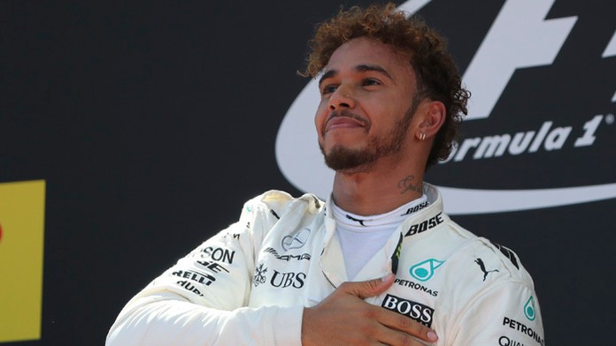 Lewis Hamilton.