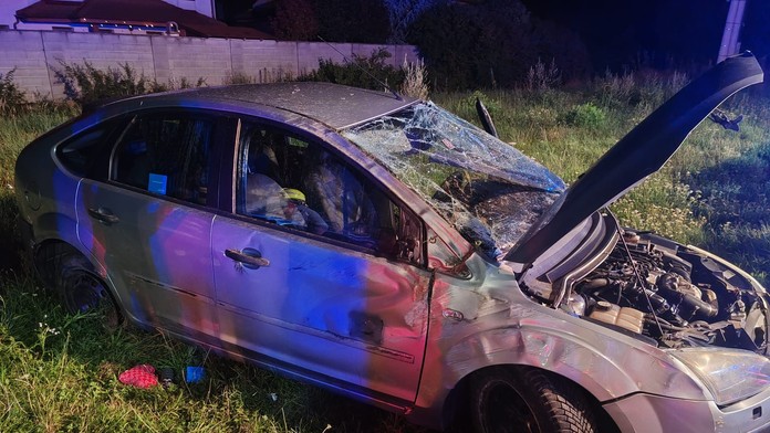 Nehoda v Chorvátskom Grobe