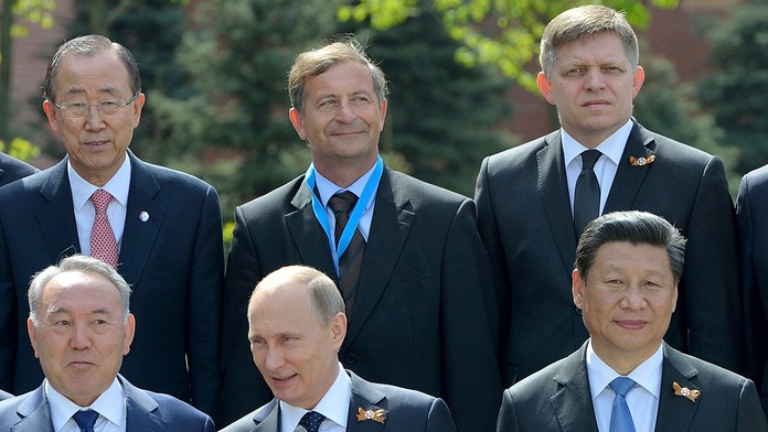 Robert Fico v Moskve.